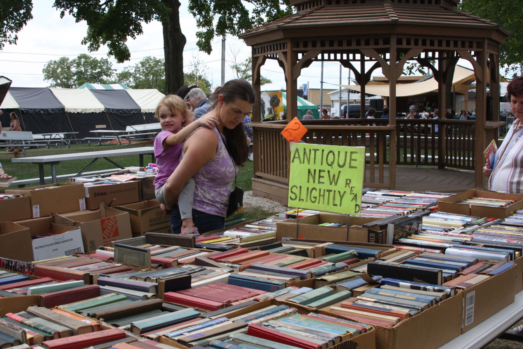 The book sale